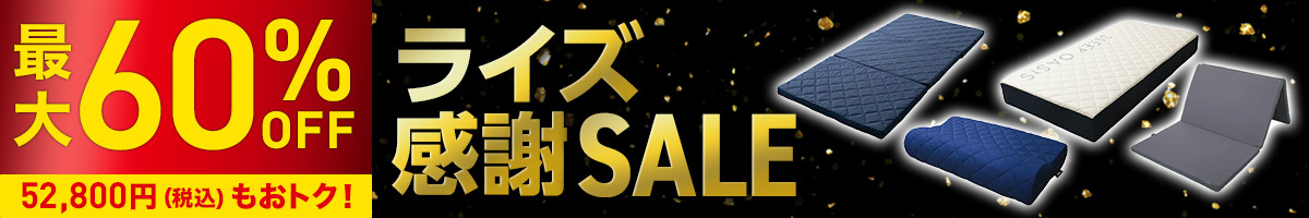 ライズ感謝SALE｜最大60%oFF 2025年1月5日まで