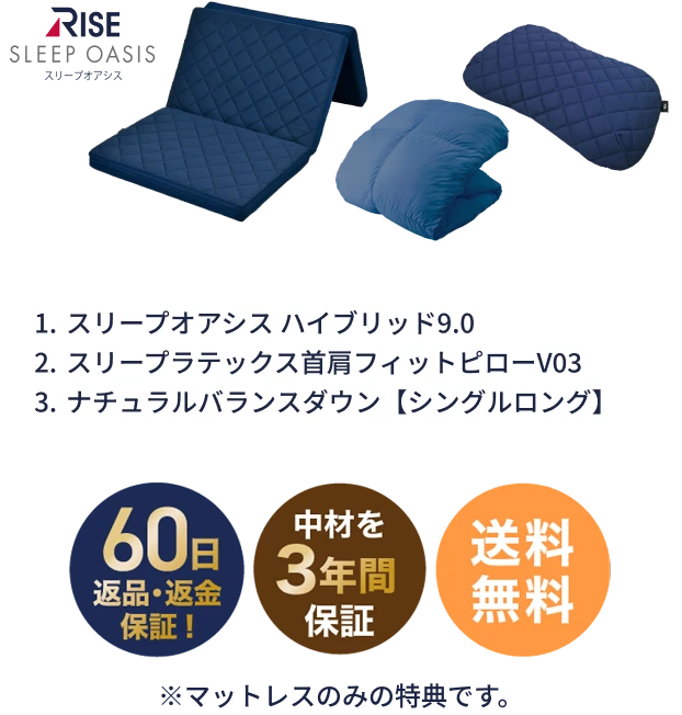 寝るトレベーシック ラテックス枕セット